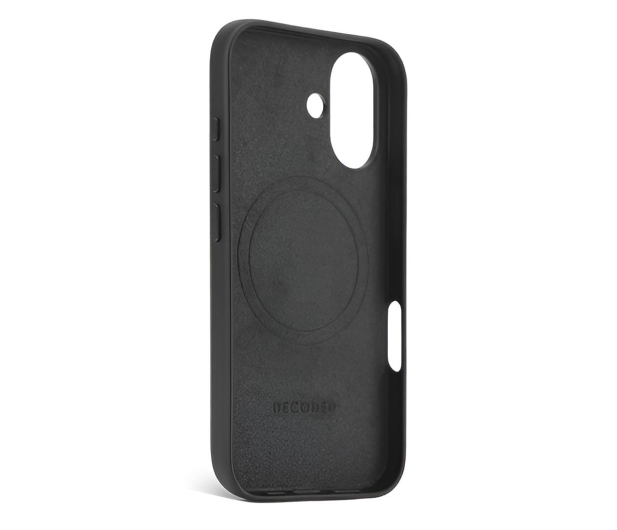 Decoded Leather Backcover iPhone 16 MagSafe black D25IPO16BC1BK - 1284287 - zdjęcie 3